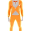 Body Republic Adults Orange Glow Tux Morphsuit