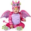 InCharacter Costumes Pretty Pink Dragon Costume All Girls Costumes