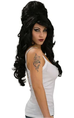 Rubies Rehab Beehive Black Wig Celebrity