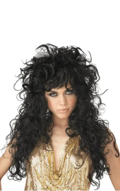 California Costumes All Womens Costumes Seduction Black Wig