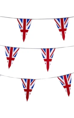 Generic Around The World Union Jack Triangle Bunting Decoration