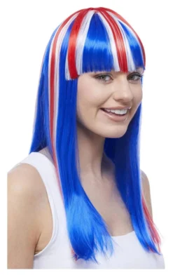 Generic Womens Union Jack Glamourama Wig